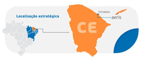 Mapa do Ceará